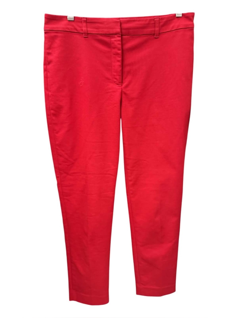 White House Black Market Red Pull-On Stretch Ankle Pants Size S